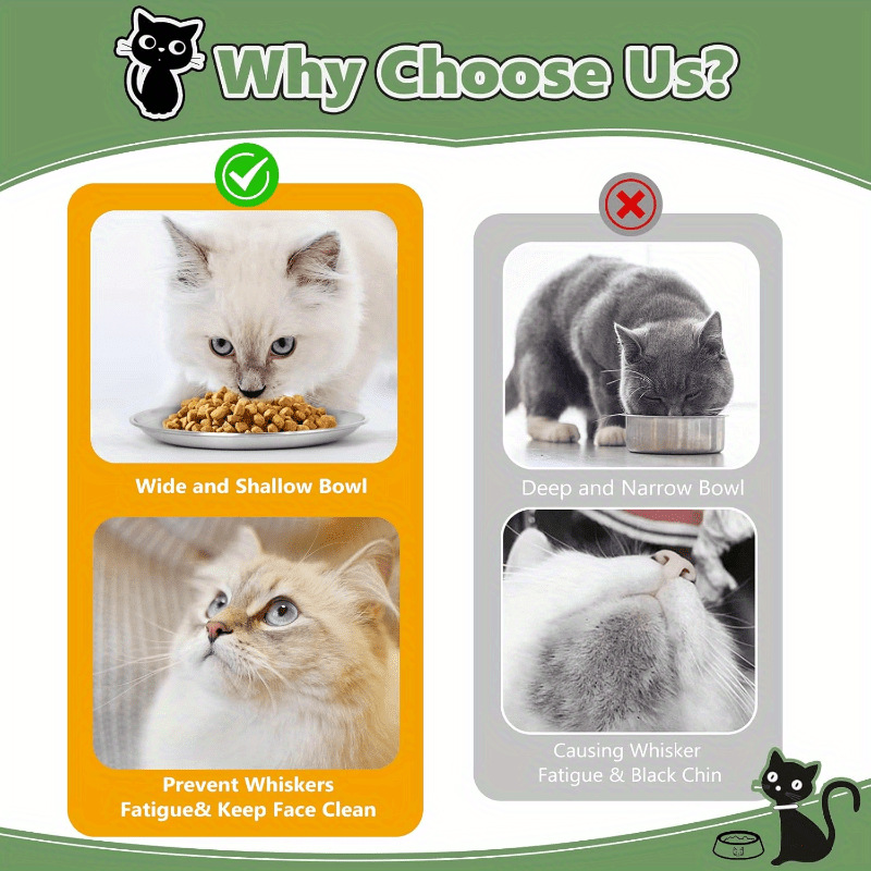 2025 New Cross-Border Dropshipping 2 Stainless Steel Pet Feeding Trays Are Durable and Reusable