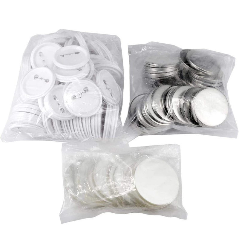 Tinplate badge blank material badge consumables Dutch pin badge hardware accessories consumables factory direct supply