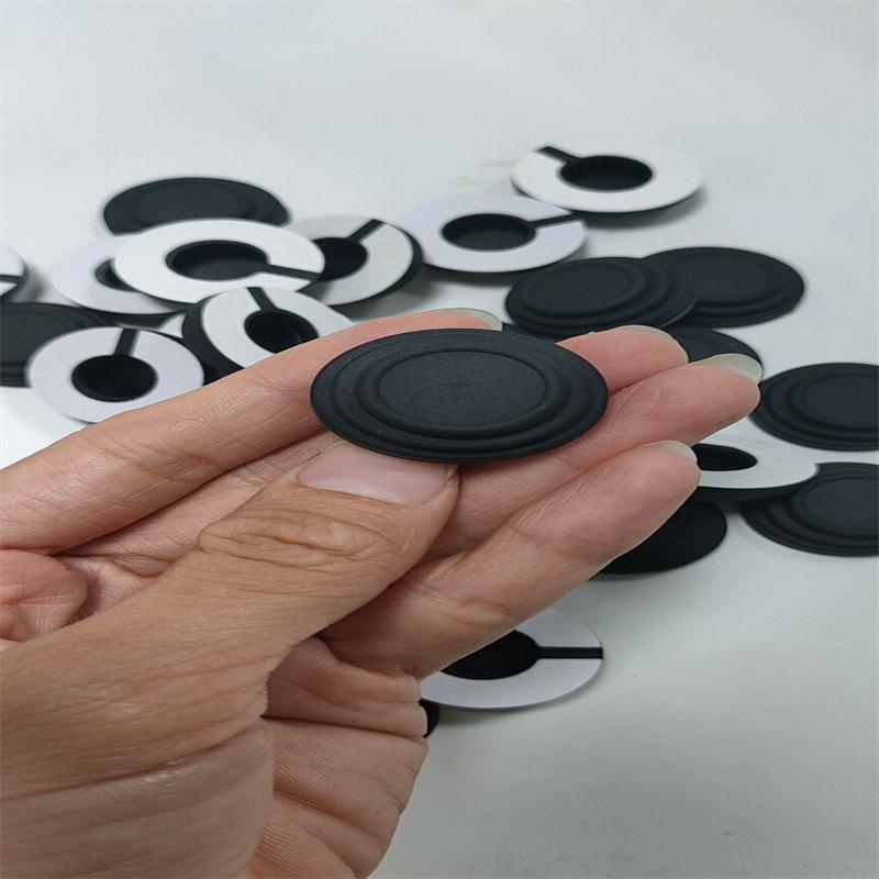 Car Door Buffer Anti-Collision Shock-Absorbing Gasket Trunk Silencer Silicone Foot Pad Black Luminous Adhesive Sticker Mute