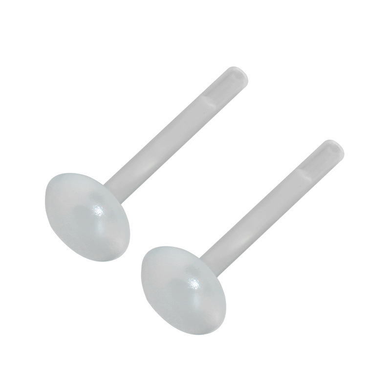 Invisible Socket Lip Nail Transparent Silicone PP Material Mouth Angle Nail Lip Nail Tongue Nail Male and Female Students Puncture Jewelry