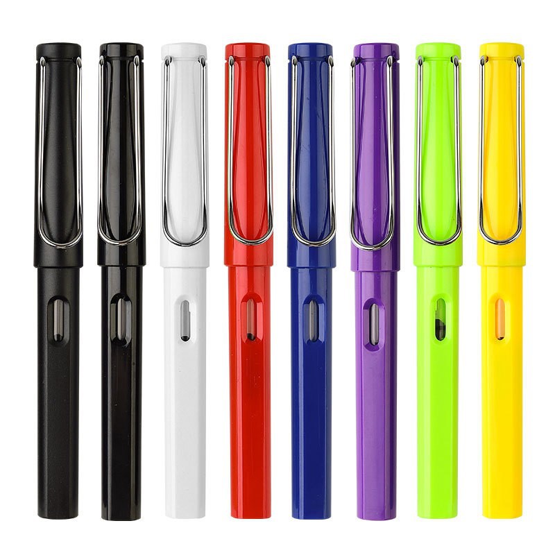 Factory wholesale student fountain pen wholesale iridium gold pen 0.5 nib 0.38m replaceable ink bag fountain pen posture fountain pen