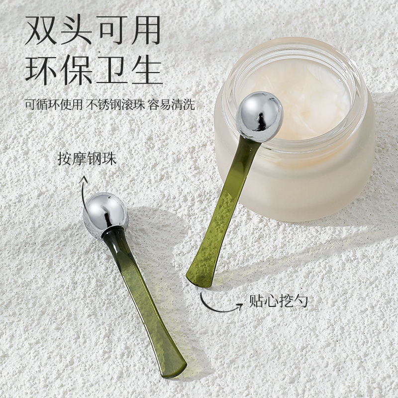 Крем для век с массажной головкой, импортный шариковый аппликатор, средство для подтяжки кожи вокруг глаз