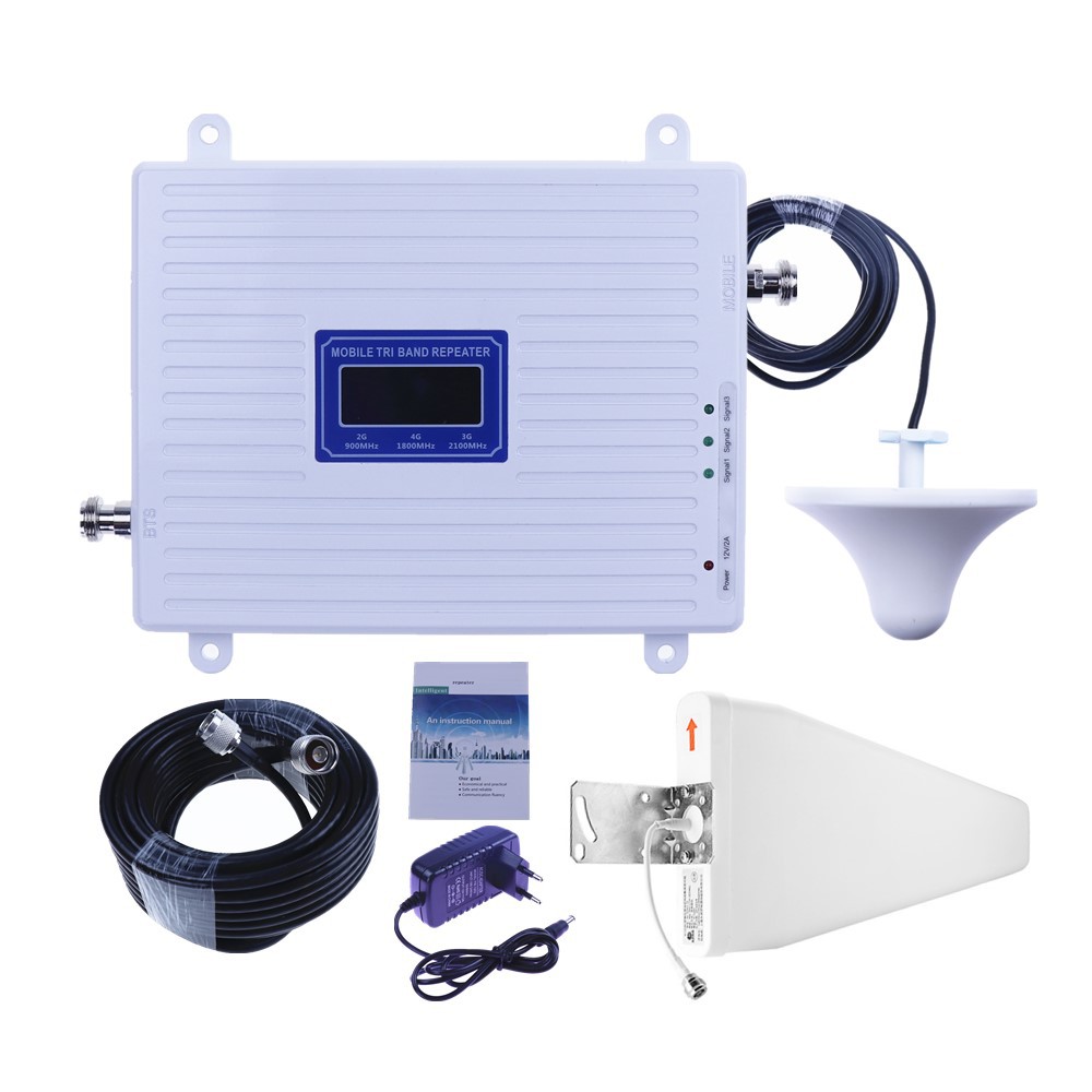 Усилитель сигнала 4G5G для дома 900 1800 2100Mhz