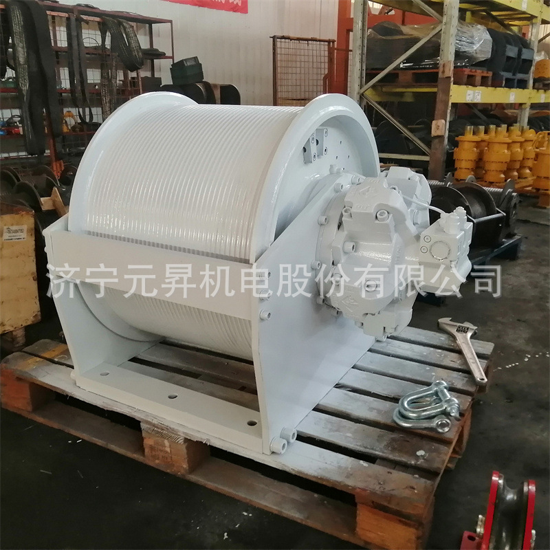 Well Repair Machine Installation Single Rope Pull 5 Tons Hydraulic Winch Hoist Marine Hydraulic Winch