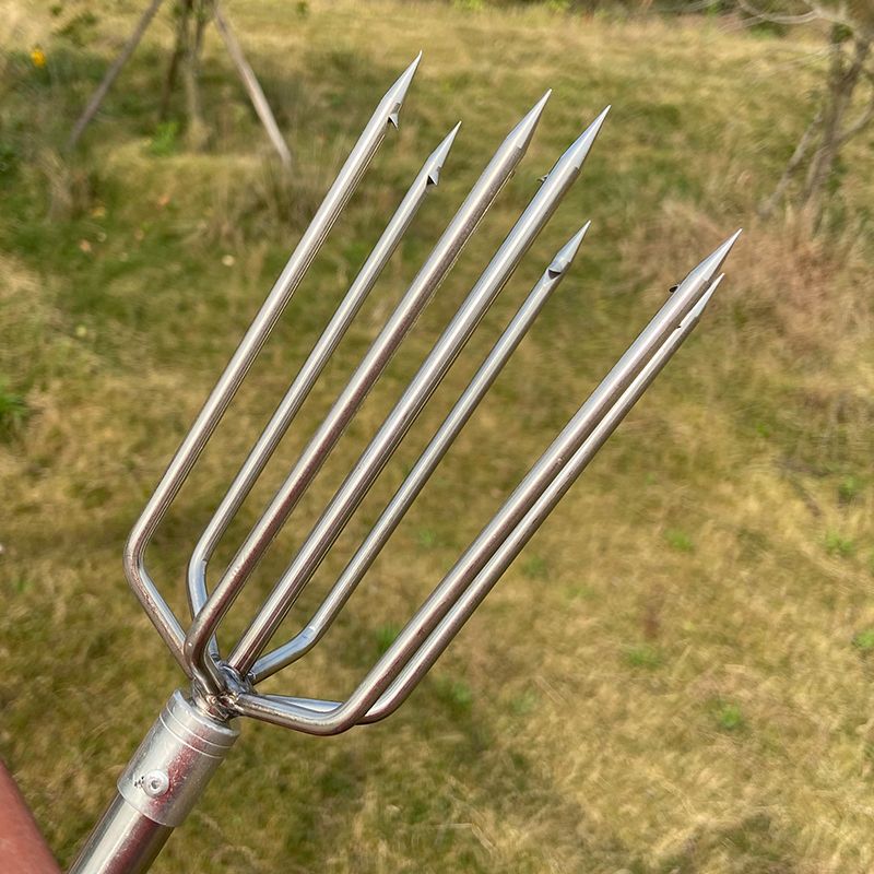 Harpoon with barbed stainless steel harpoon fishing Fork Black Harpoon 3 teeth 5 teeth 7 teeth fork fork fork