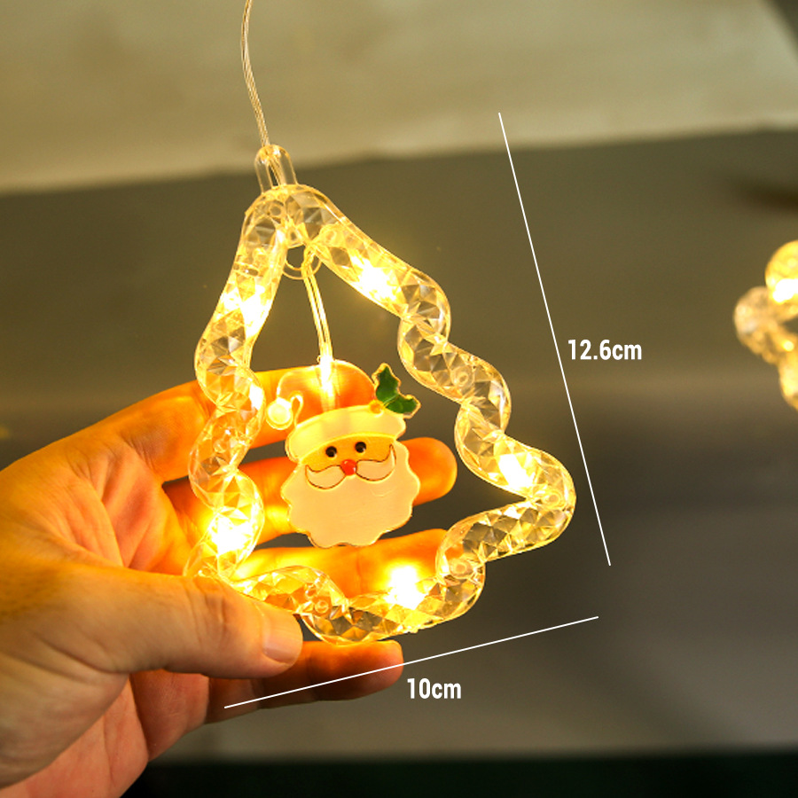 Christmas Decoration Christmas Tree Pendant Elk Elk Christmas Deer Christmas Cross Border Store Decoration Holiday Lights