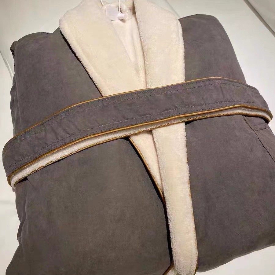 Экспортный халат Hilton, утолщенный, для пар, с высоким качеством, двойной слой