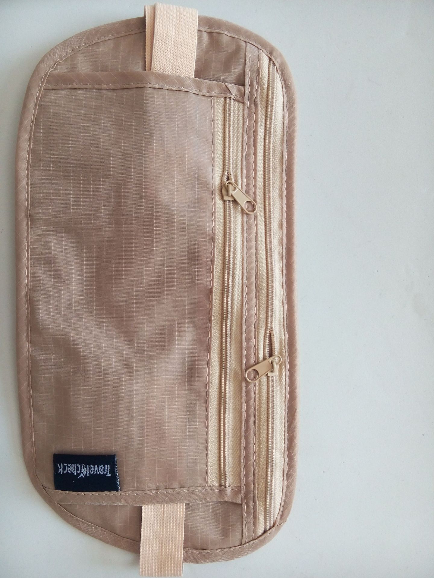 travel check leisure travel storage bag close-fitting waist bag invisible anti-theft waist bag