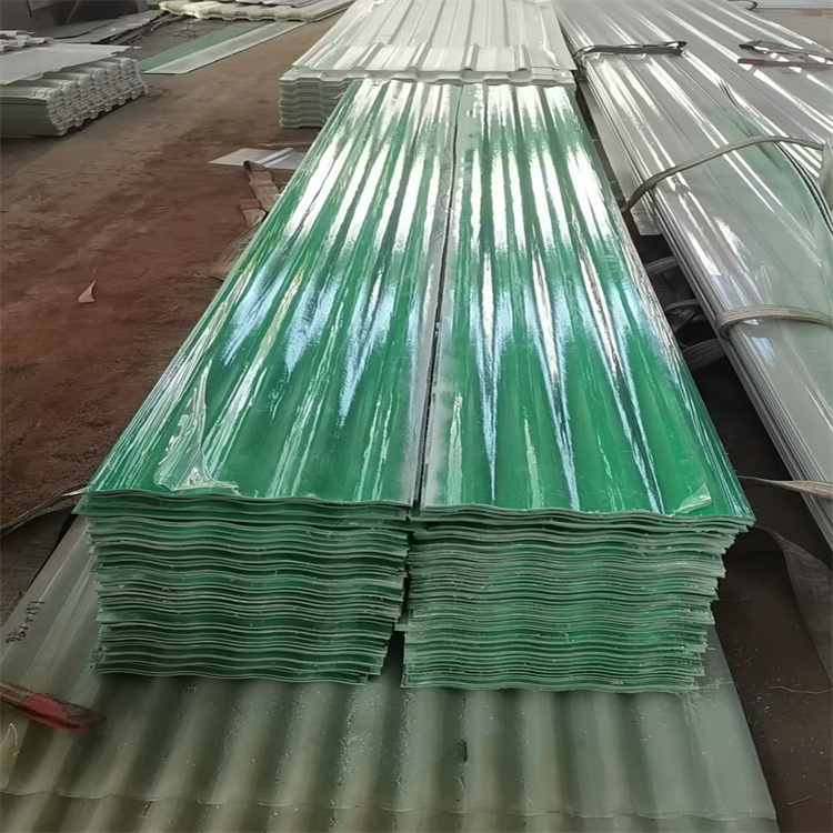 Blue Glass Tile Sun Panel Greenhouse Frp Fiberglass Carport Terrace Shed Resin Fiber Light Panel