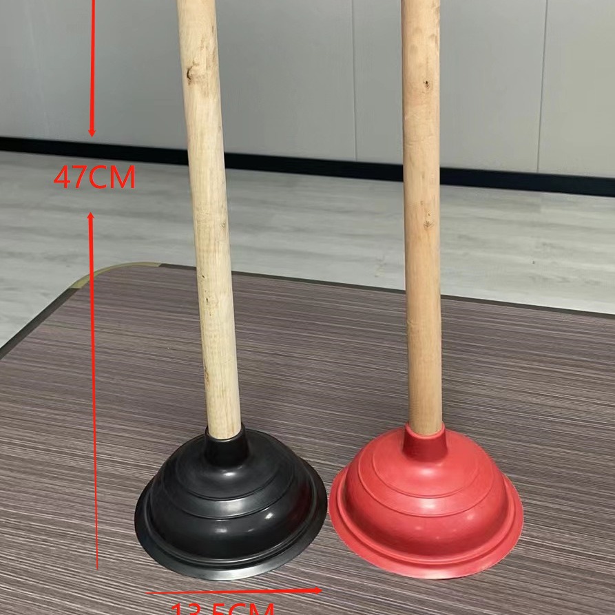 Усиленный кожаный поршень, высококачественный мощный водососущий трубопровод, деревянная палка, туалет, пластиковый туалет