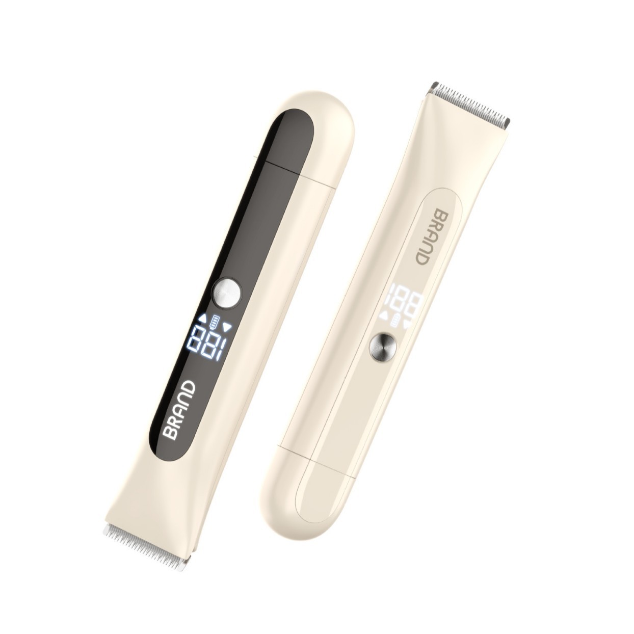 Cross-Border New Model Hair Removal Device for Women, Double-Head Shaver, Private Area Pubic Hair Trimmer, Hair Removal Device, Electric Shaver