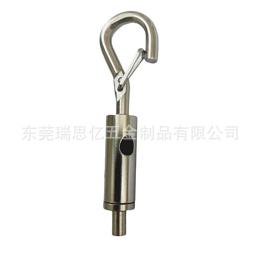 Thread Locking Hook, Hook Type Thread Locking Device, Adjustable Hook, Large Self-Locking Hook, Clothesline Hook, Art Exhibition Hanging Hook