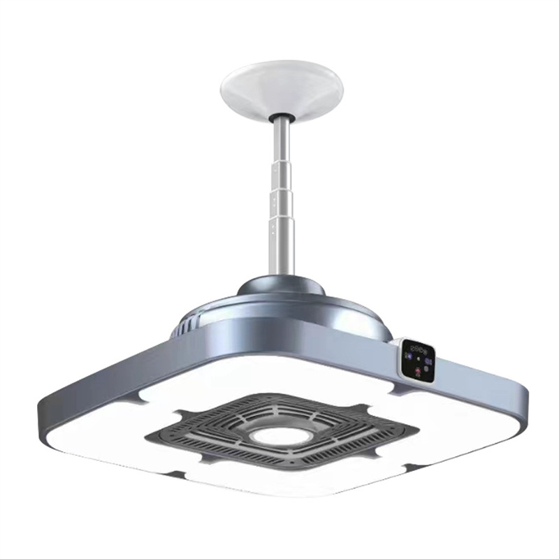 Chess and card room smoking lamp in-line smoking artifact mahjong machine air purifier smoke extractor mahjong lamp lifting chandelier