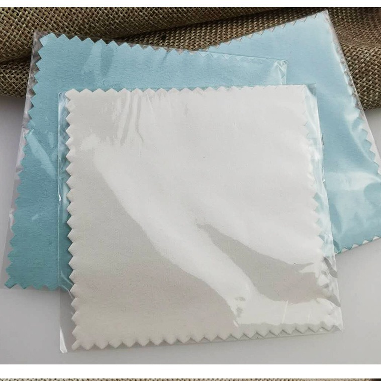 Wipe silver cloth Wipe cloth double-sided velvet multi-color logo can be selected color single note [300 postage]]