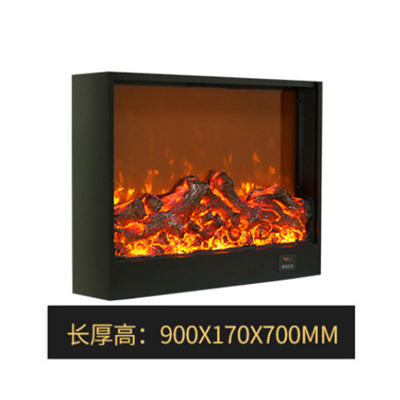 European-Style Home Decoration Electronic Fireplace Simulated Fire Electronic Fireplace Embedded Cabinet Heater Fireplace Dropshipping