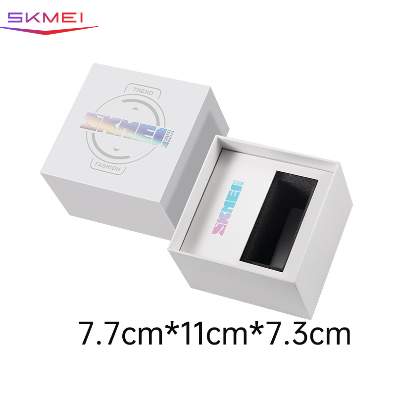 Time beauty electronic watch box warranty card wholesale original battery iron box exquisite packaging box sports watch