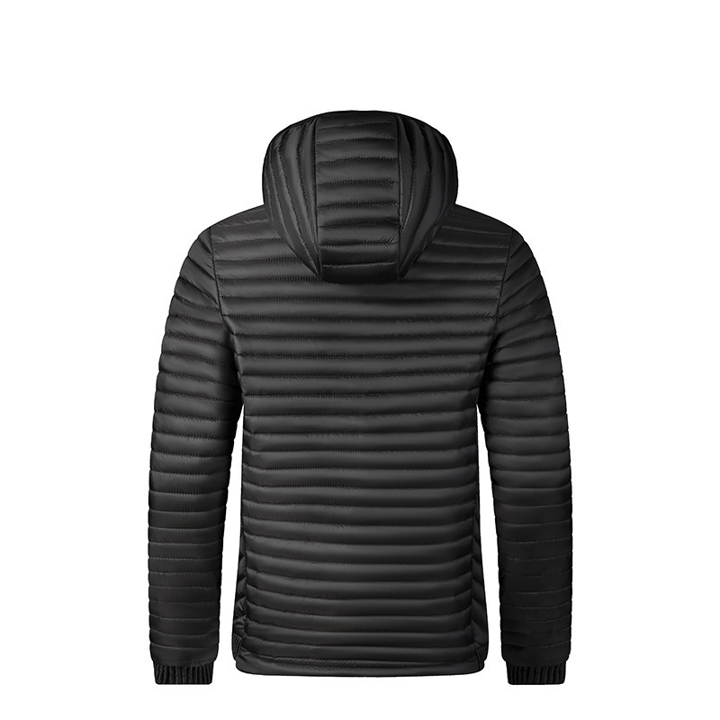 Cross-border foreign trade Amazon new thin plaid cotton-padded jacket men's winter thickened down cotton-padded jacket spareribs cotton-padded jacket