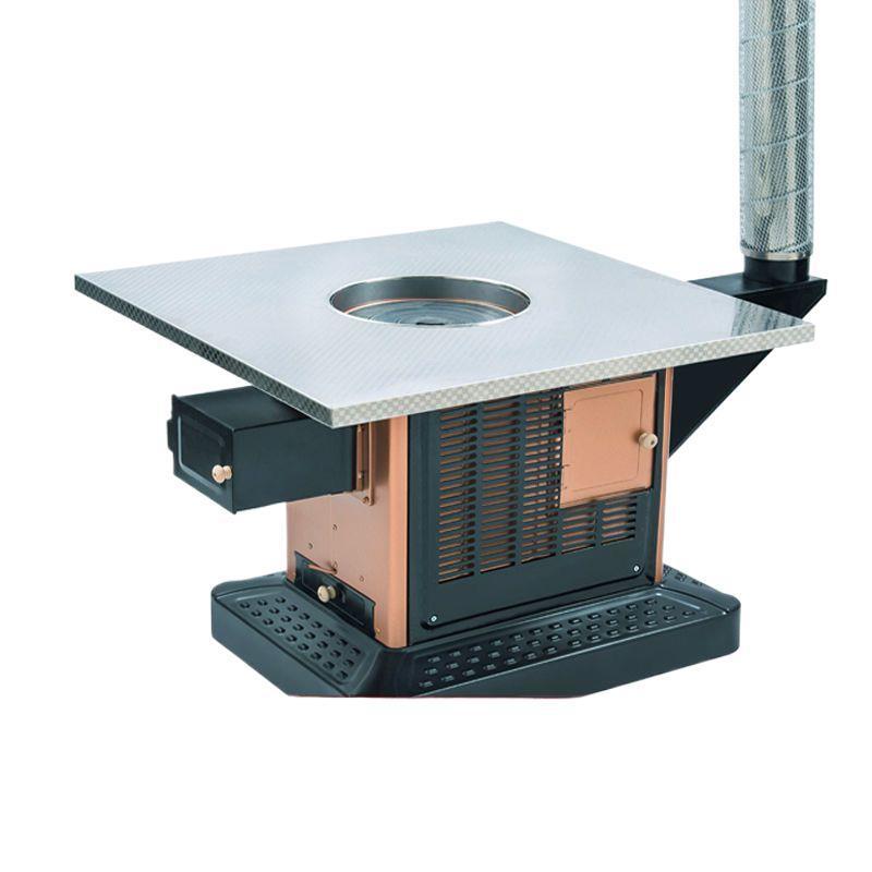 Wood stove new heating stove wood coal dual-purpose return stove rural household baking stove multi-functional return stove