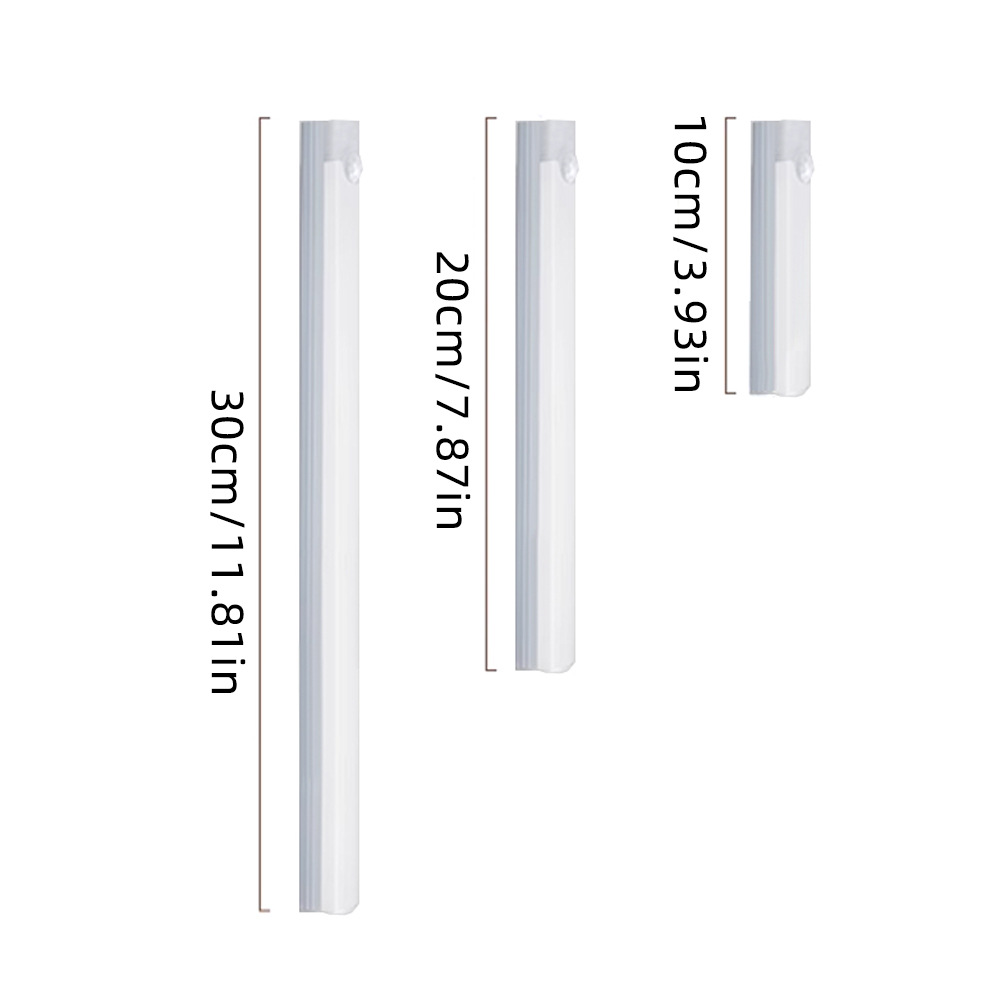 Led Human Body Sensor Lamp Wireless Magnetic Wine Cabinet Wardrobe Charging Strip Smart Cabinet Night Light Factory Cross-Border