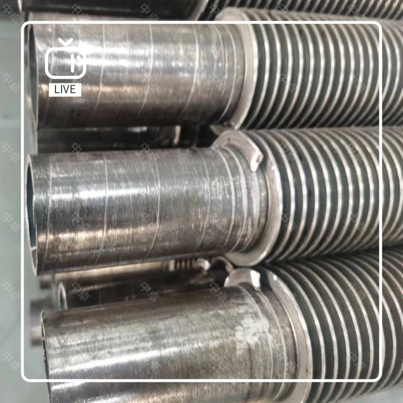 DN seamless seam steel pipe preheater boiler accessories economizer with high frequency welding finned tube manufacturers wholesale