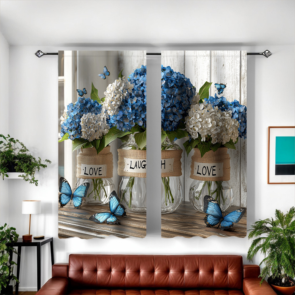 Support Jit Delivery, Cross-Border Exclusive Factory Direct Sales, Fastest 24 Hours, Digital Printing Processing of Curtains and Screens