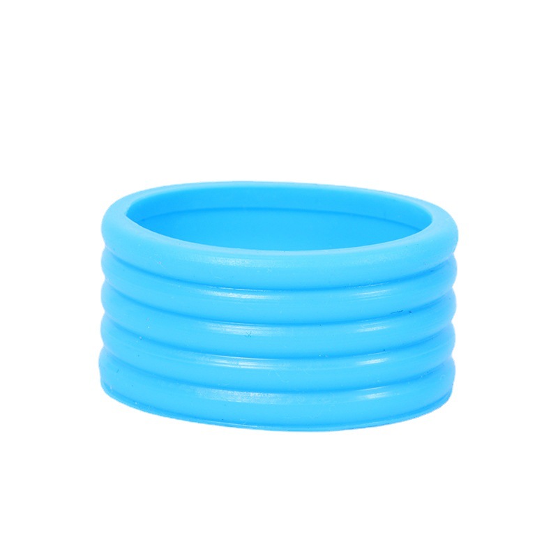 Silicone tennis racket sealing rubber ring hand rubber ring sweat absorption belt fixed rubber ring Grip Ring 5 colors