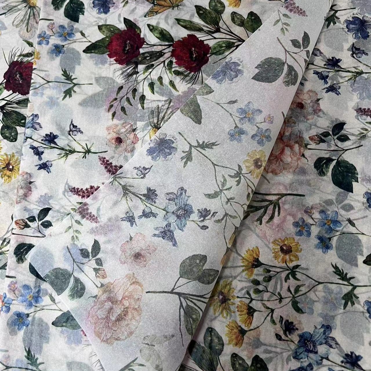 17g Sydney Paper Printing Copy Paper Clothing Flower Gift Moisture-Proof Wrapping Paper Tissue Paper Wax Paper Printing Logo