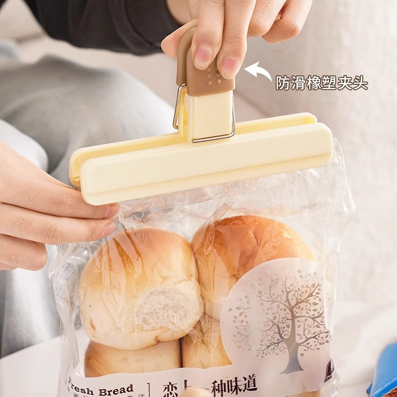 Cross-Border Food Sealing Clips, Fresh-Keeping Plastic Bag Snack Clips, Milk Powder and Tea Sealing Clips, Kitchen Household Food Sealing Clips