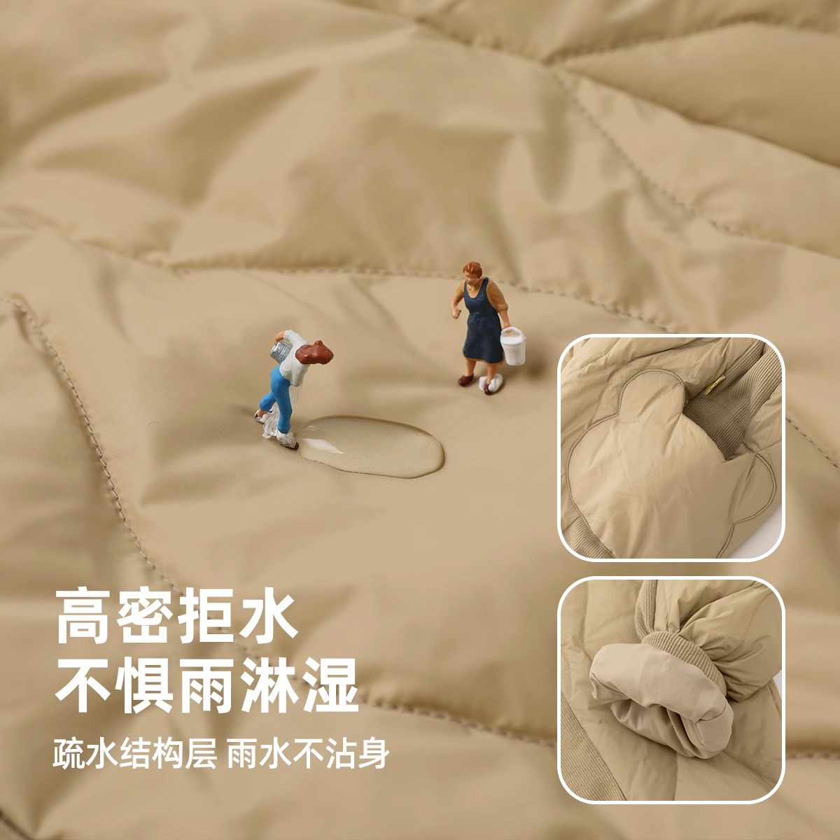 2025 New Kidsren's Winter Waterproof Light Warm down Pants Boys Thick Pants Baby Clothes Baby Girl Warm Pants