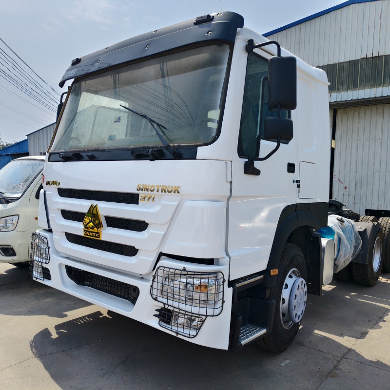 Used Tractor Head Howo Dual Drive Tractor 375 Horsepower Inventory Howo Transport Semi-Trailer Tractor Head