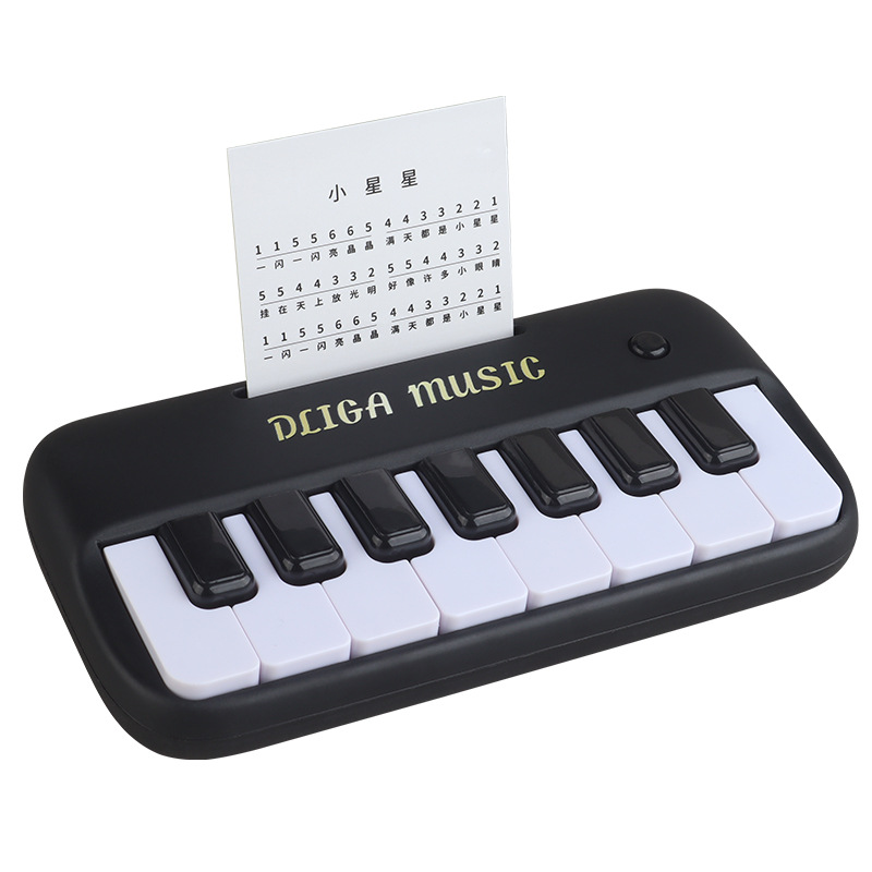 Electronic Keyboard Kidsren's Toy Beginner Pocket Mini Piano Can Play Poisonous Music Multi-Function Keyboard Instrument for Girls