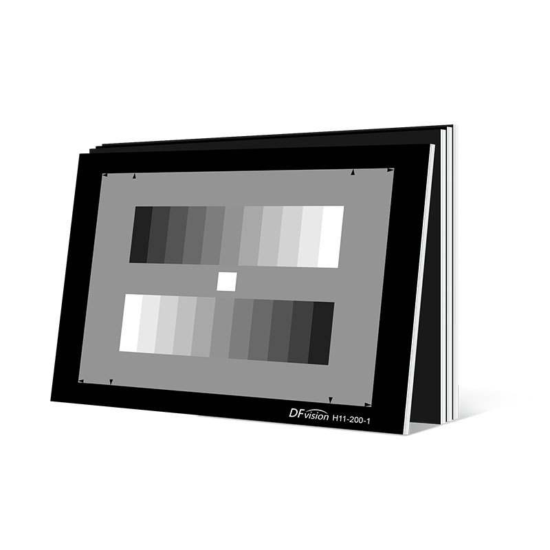 Dafan Optics Standard Grayscale Test Card Reflective High-Definition Chart Monitoring Camera Detection Chart Card