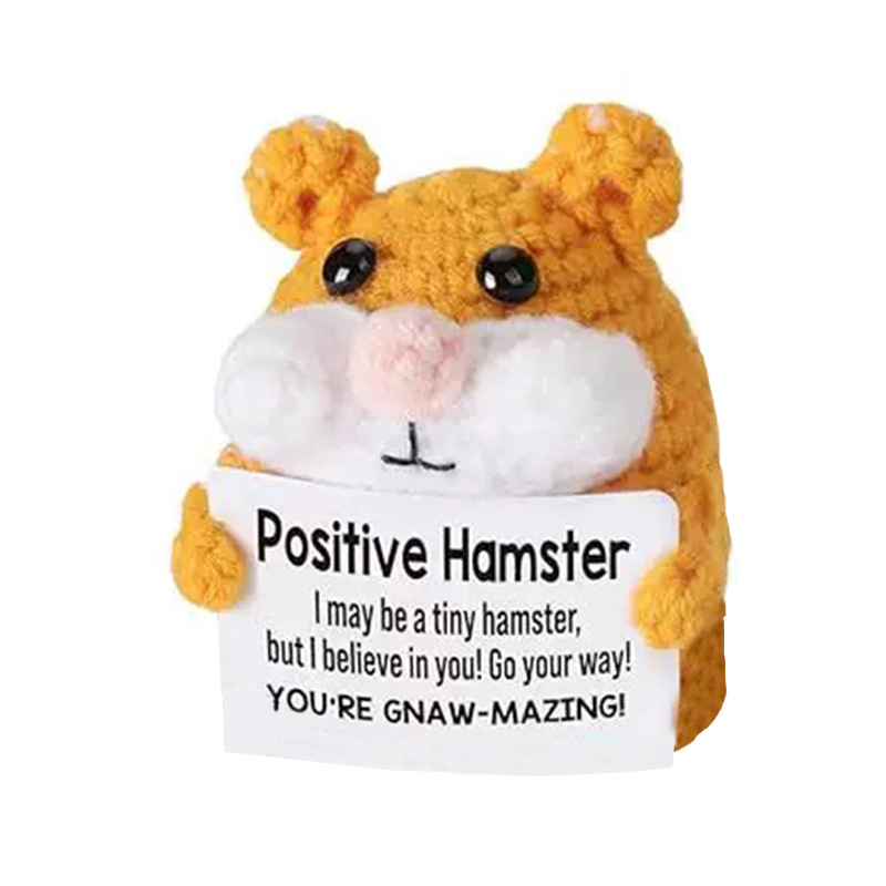 Cross-border Explosions Handmade Wool Doll Proofing Custom Doll Hand-crocheted Wool Doll Cross-border Knitted Doll