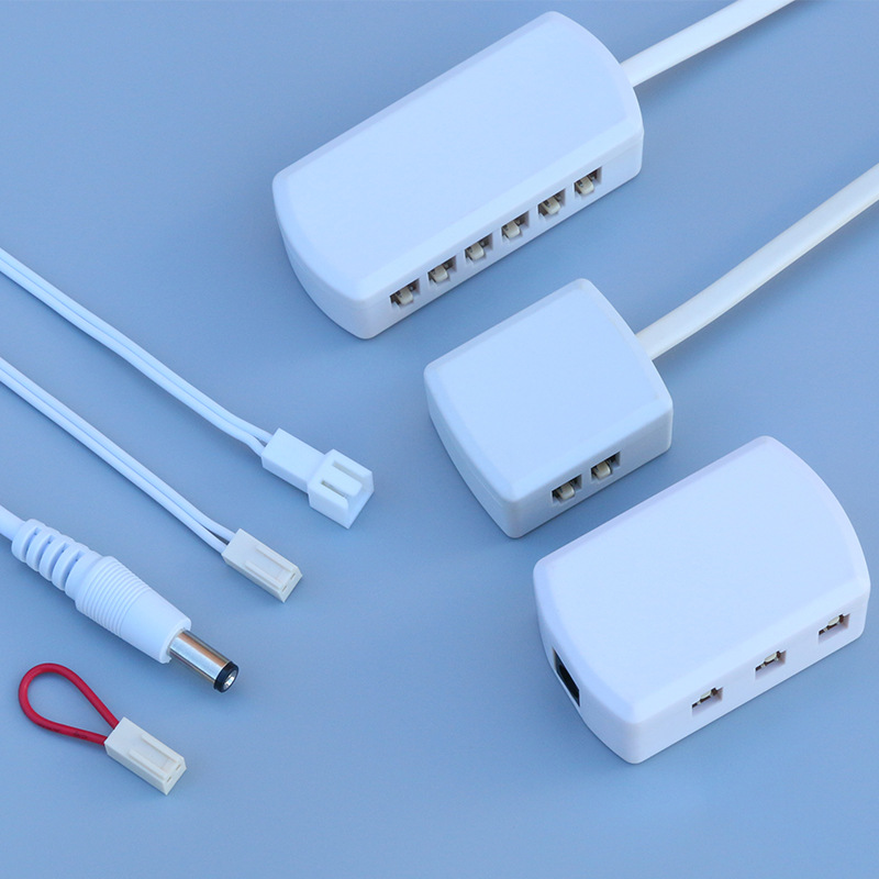 Manufacturer Wholesale 2510 Connector 12-Hole Junction Box with One Out and Twelve Digits Terminal Welding Wire Junction Box Cabinet Wardrobe