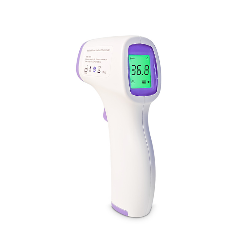 Cross-Border Spot Medical Infrared Thermometer Non-Contact Thermometer Household Accurate Temperature Measurement Smart Forehead Thermometer