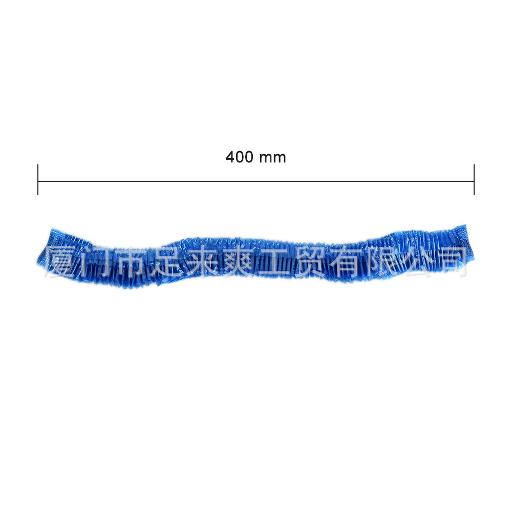 Wholesale strong Thick PET plastic disposable foot bath cover salon chair foot bucket with white blue optional