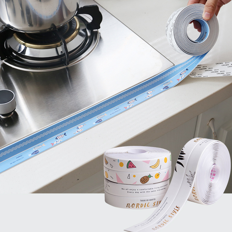 Japanese Kitchen Sink Beautiful Sewing Sticker Stove Waterproof Edge Sealing Glue Sink Mold-proof Gap Slip Sink Toilet Edge