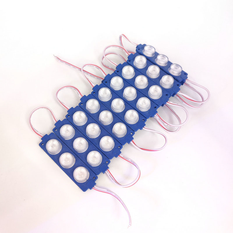 LED injection Module 3 lights 3 watts waterproof luminous light box door advertising signs 12V module lights factory direct sales