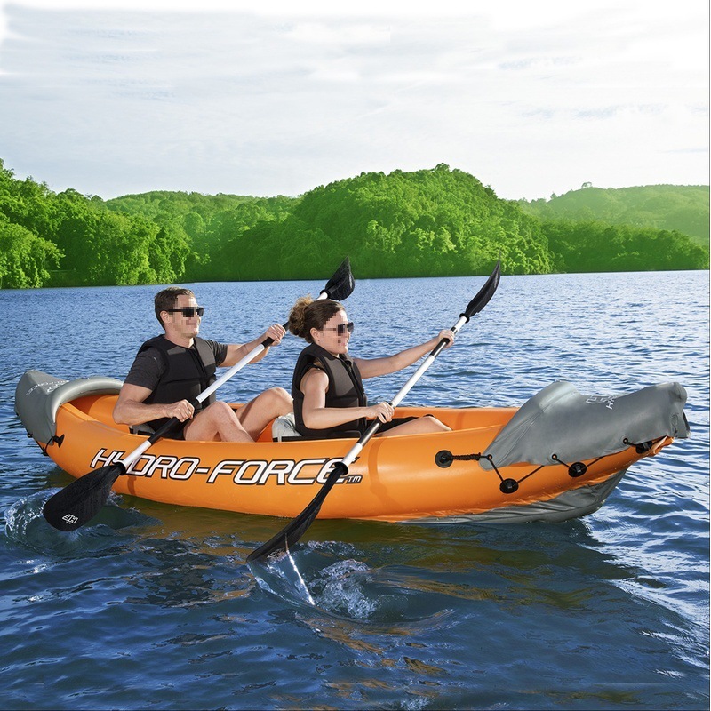 Rubber Boat Fishing Boat Air Cushion Inflatable Boat Fishing Boat Three-Person Bestway Double Inflatable Canoe Canoe
