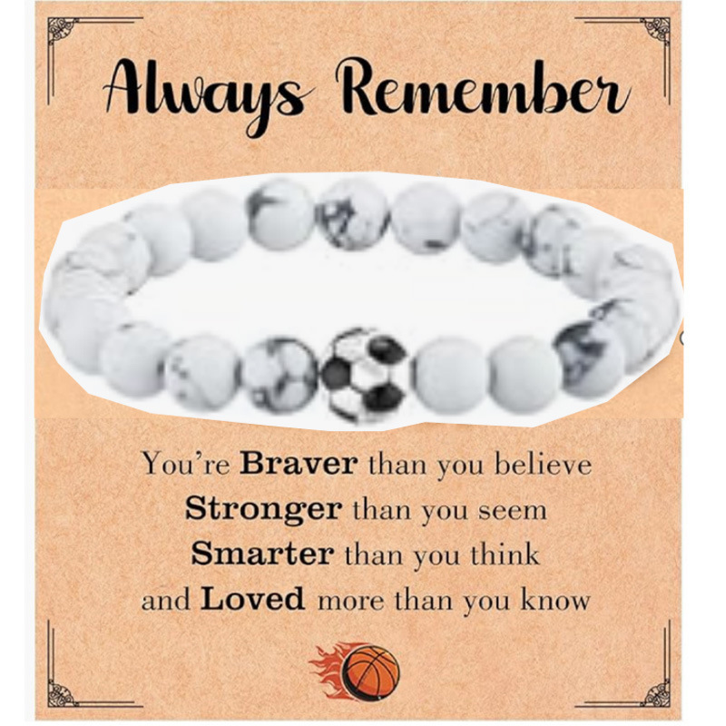 Customized Cross-Border Stone Stainless Steel Copper Material Bracelet Jewelry Necklace with Pictures, Customizable Cards, Factory Direct Sales