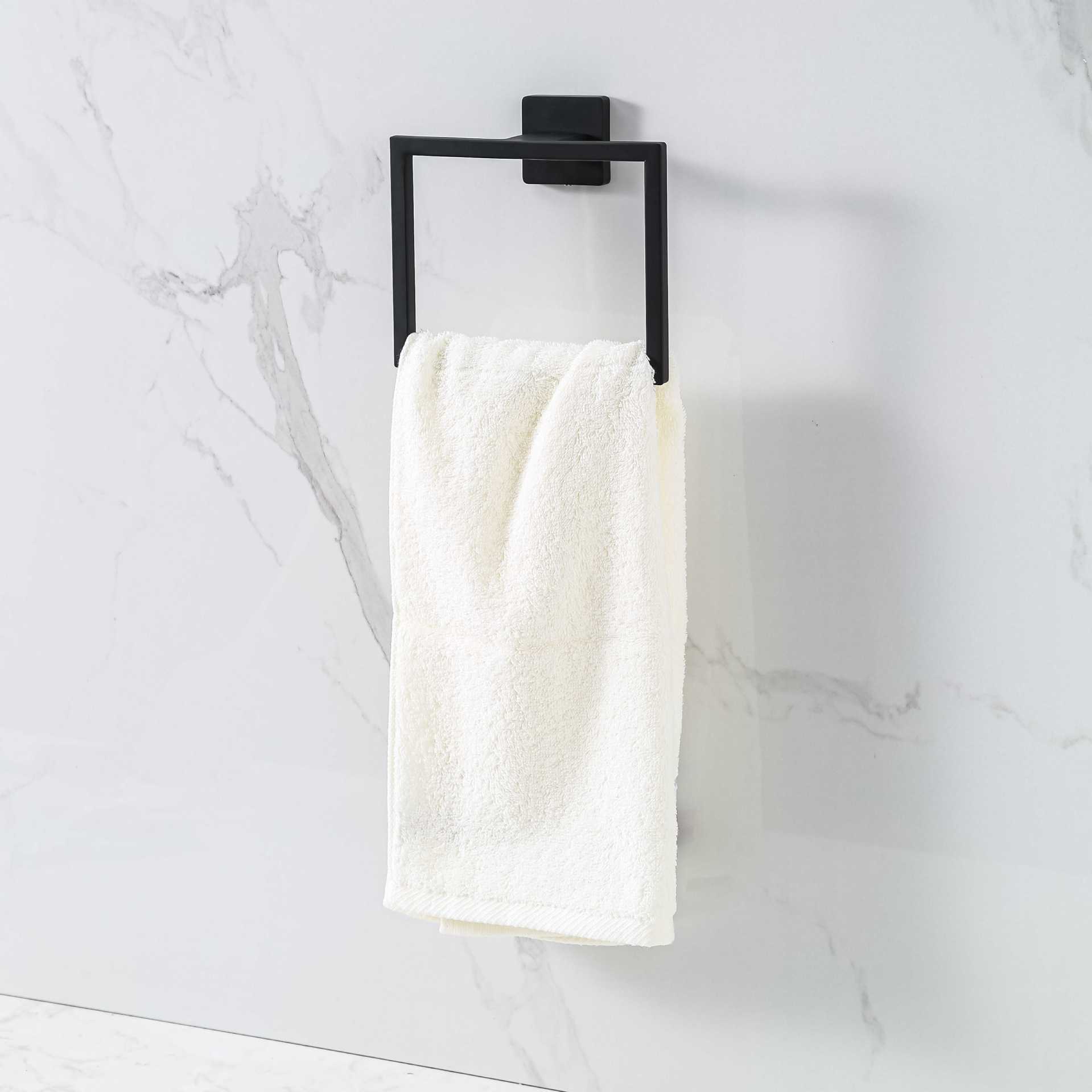 Bathroom hardware suit stainless steel 5-piece towel bar towel holder toilet paper holder wall hanging bathroom accessories suit