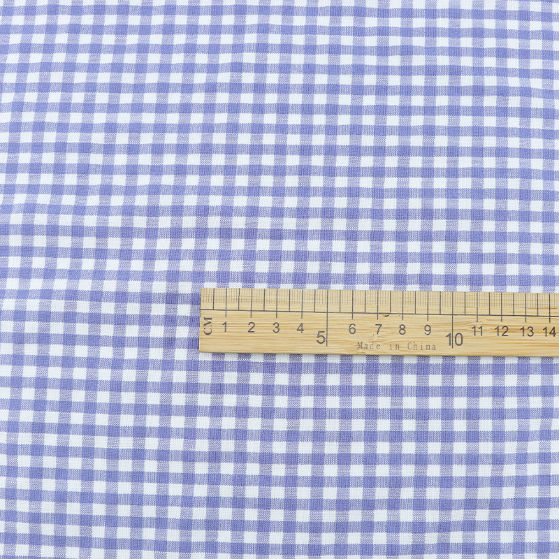 Factory spot woven fabric rayon plaid fabric spring and summer elastic plaid shirt women's dress fabric