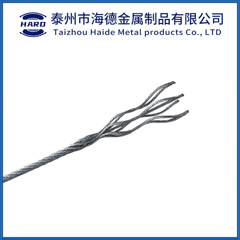 Carbon Steel Galvanized Wire Rope, Hot-Dip Galvanized, Electrically Galvanized, Smooth Surface, Oil-Coated, Various Specifications, Various Diameters