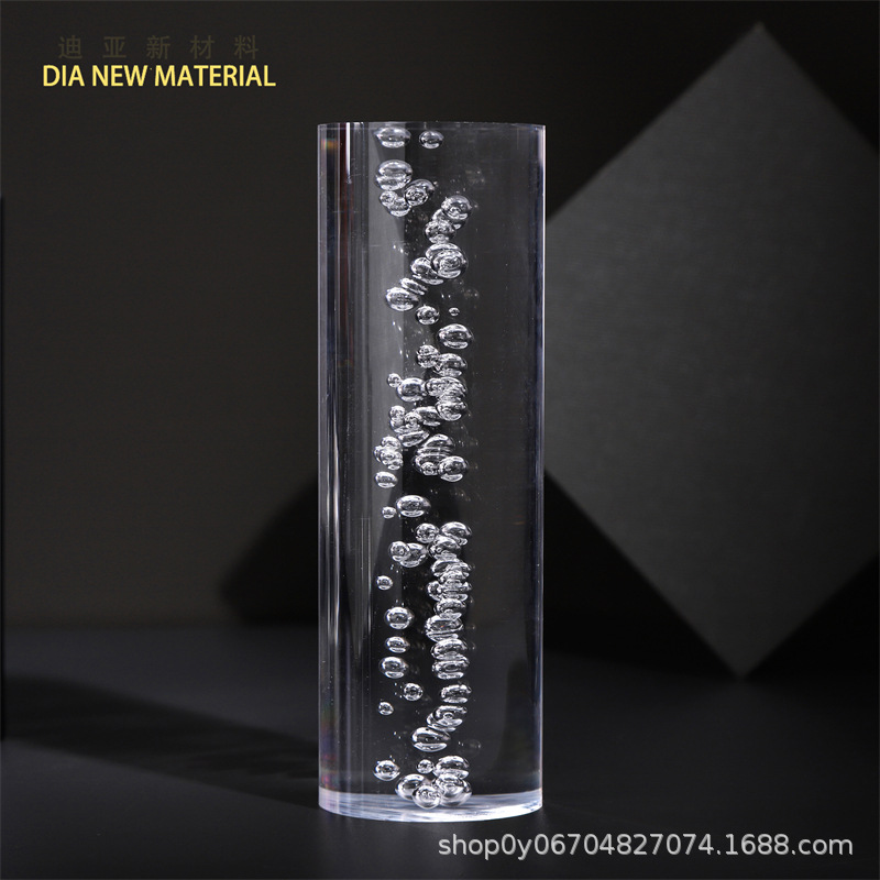 Acrylic transparent round Rod plexiglass cylindrical bubble conduit Rod 2mm-1000mm spot PMMA cylinder