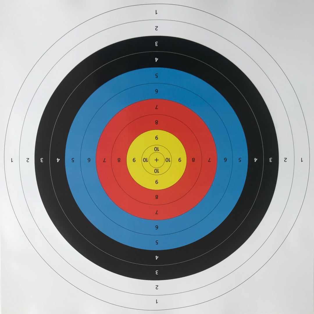 Archery accessories 40x 40 target paper composite recurve straight bow arrow hall CS outdoor supplies arrow target rack paper