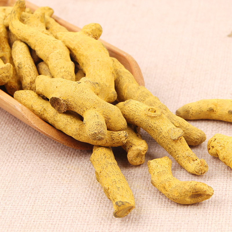 Turmeric Chinese Medicinal Materials New Arrival Turmeric Root Dried Turmeric Bulk 500g Wholesale Source Manufacturer Large Quantity Favorably