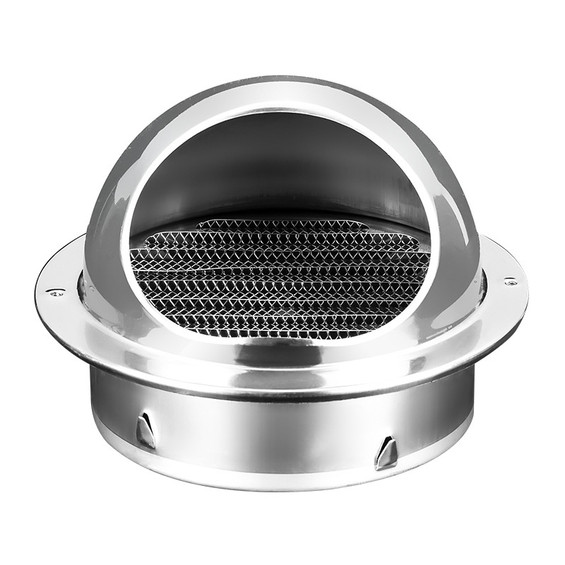 304 stainless steel wind cap thickened exterior wall engineering wind shield 201 vent rain cap new vent ventilation exhaust cap