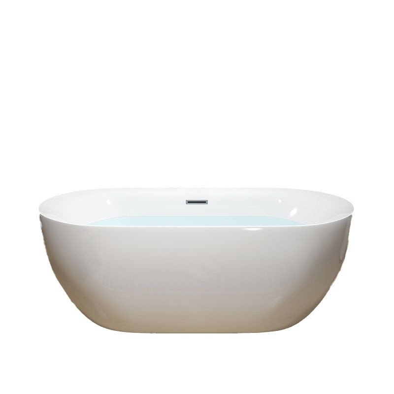 Bathroom Household Small Apartment Single Acrylic Adult Seamless High-end Independent Bathtub and Tub for Hotel