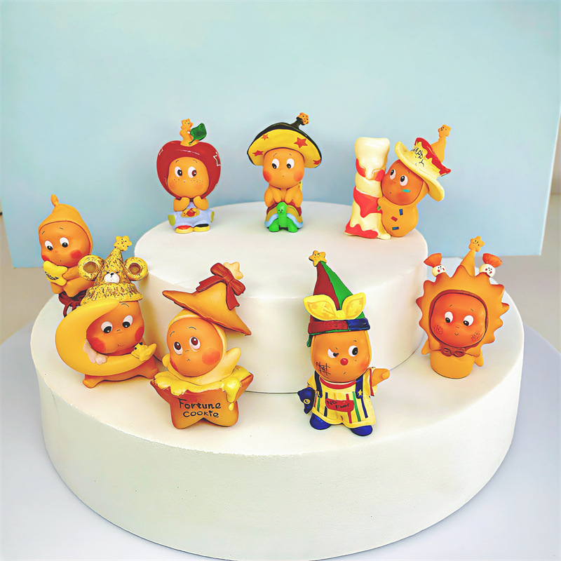 in stock Bubble Mart Star People Change Wa Meng Grain Gift Series Blind Box Hand-held Tide Play Ornaments from Stars