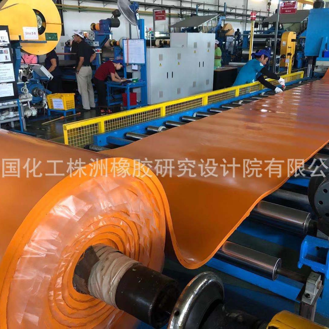 Highly Wear-Resistant and Highly Elastic Rubber Sheet Industrial Rubber Mining Equipment Quarry Conveyor Natural